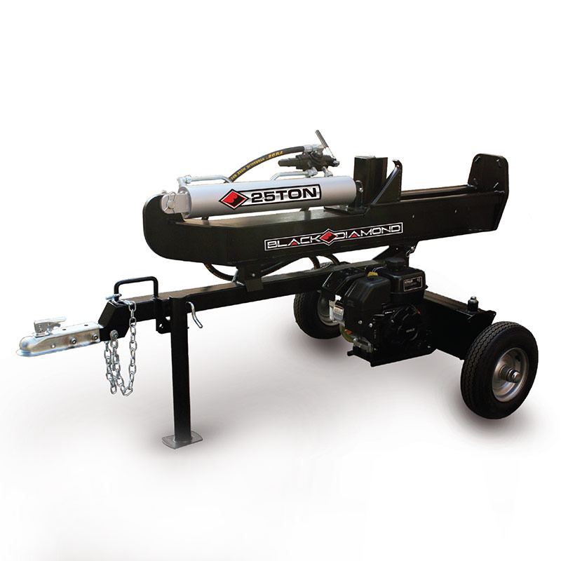 25ton Gas Log Splitter-Full Beam