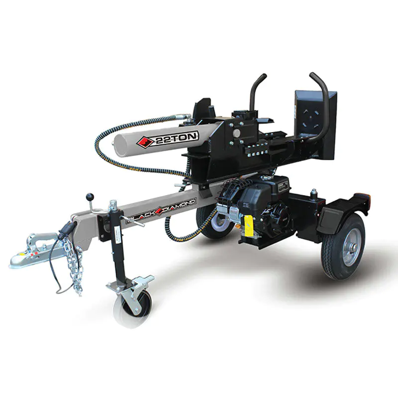 Black Diamond 22ton PETROL Log Splitter-half beam LSE22