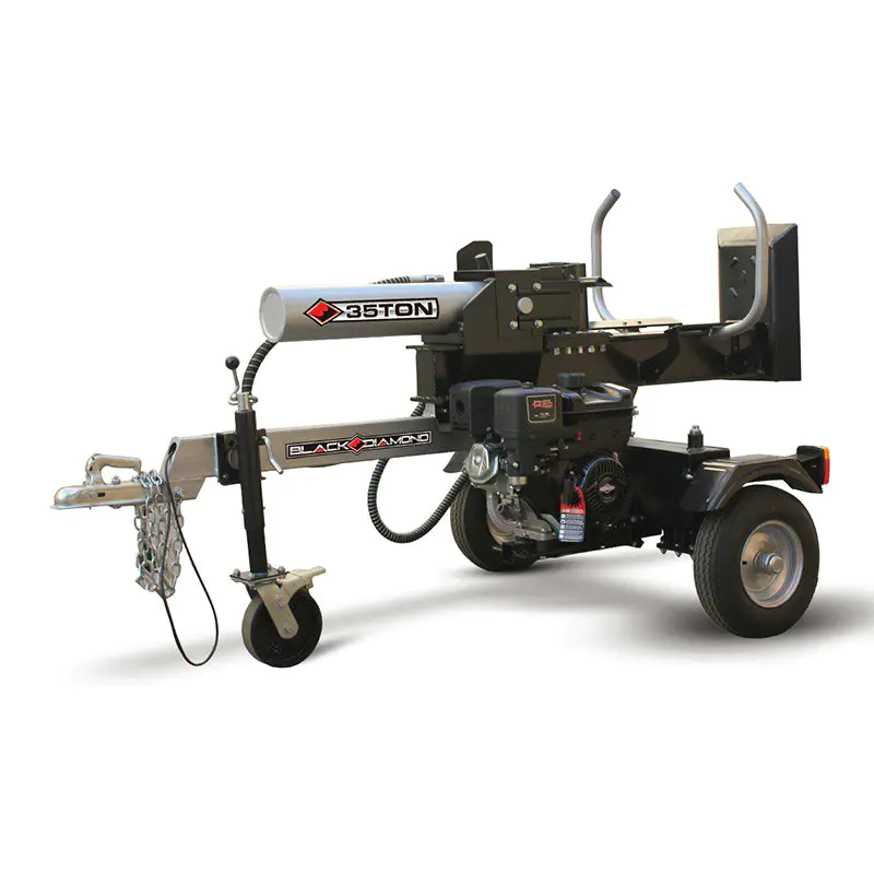 Black Diamond 35ton gasoline Log Splitter-half beam LSE35