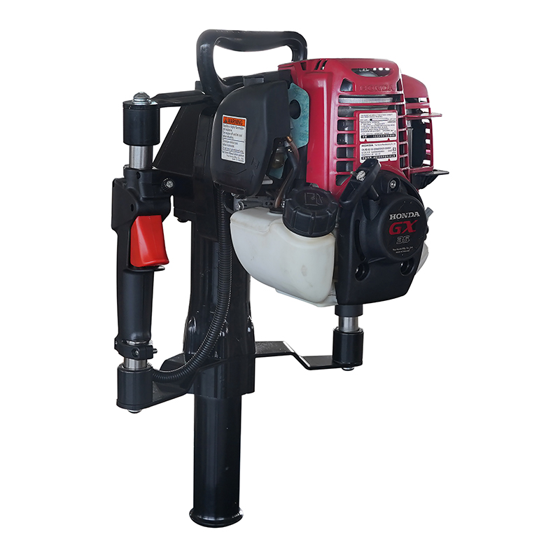 PETROL POST POUNDER WITH HONDA QD5000
