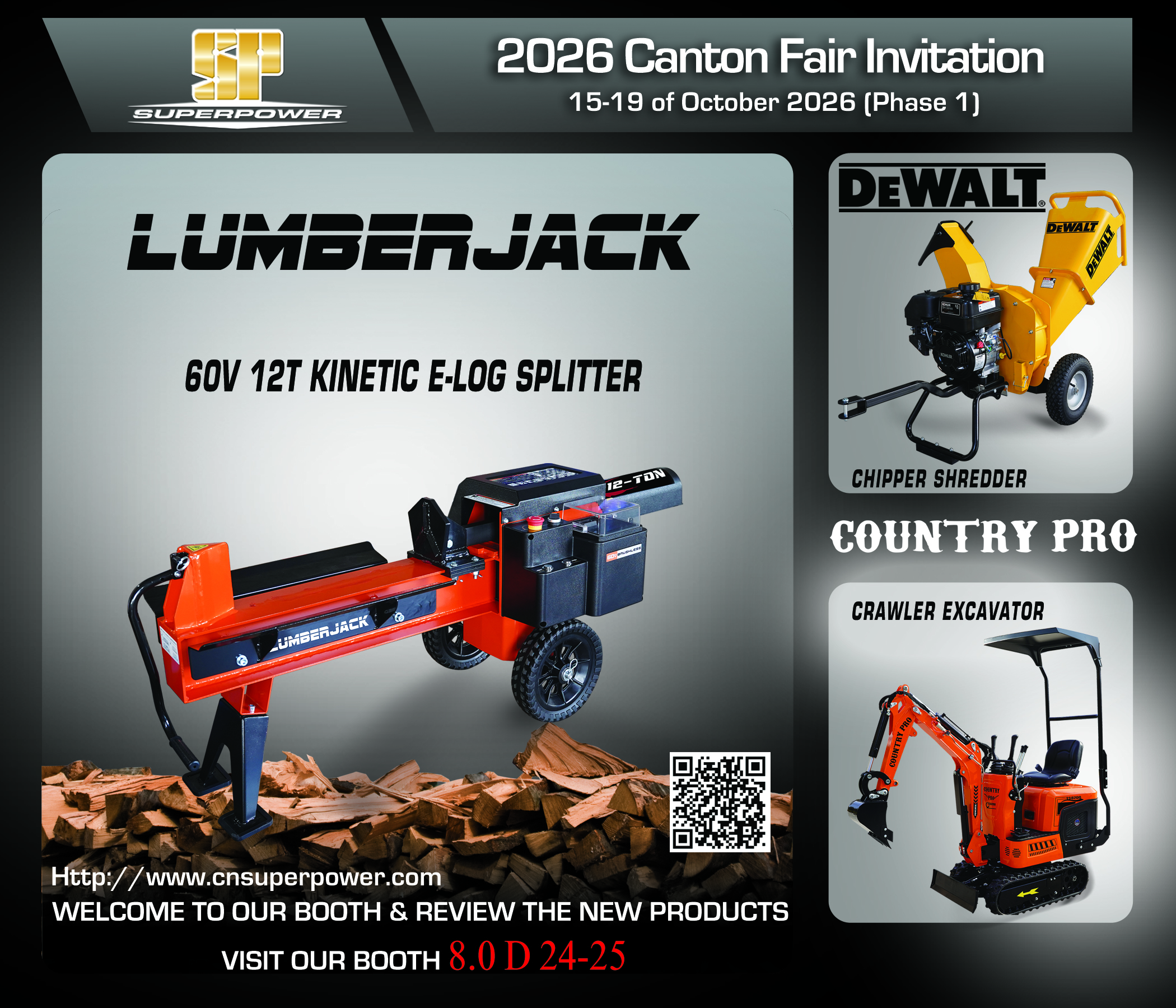 Jiashan Superpower 2026 Canton Fair Invitation